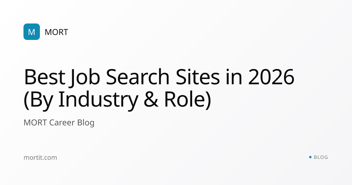 Best Job Search Sites in 2026 (By Industry & Role)